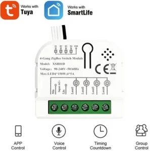 SMART-4GANG Tuya Wifi DIY Self-locking daljinski upravljac S
