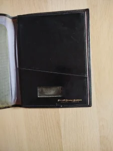 Kožna retro fascikla za agendu ZC Zastava Jugoslavija