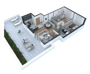 Kragujevac, Vašarište, 2.5 dvoiposoban, 134 m²