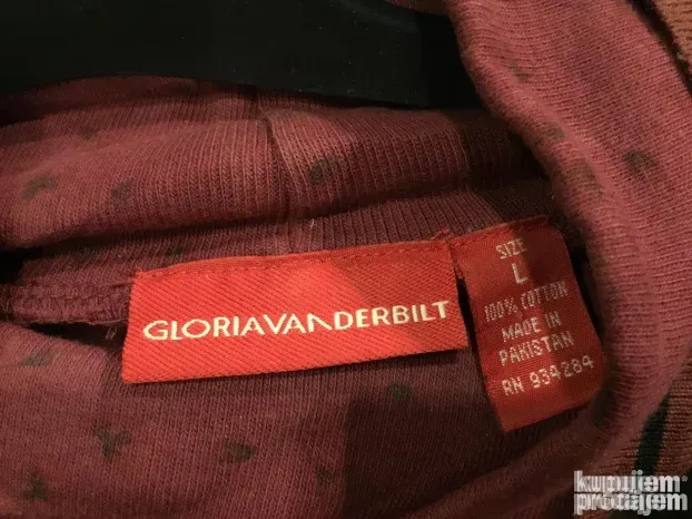 DŽEMPER i ROLKA ženski, kvalitet,vuna i pamuk,bordo,br 48,UK