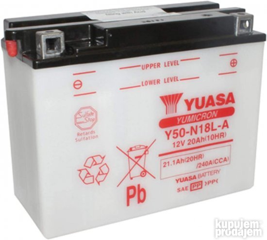 Akomulator za Motore Yuasa Y50-N18L-A