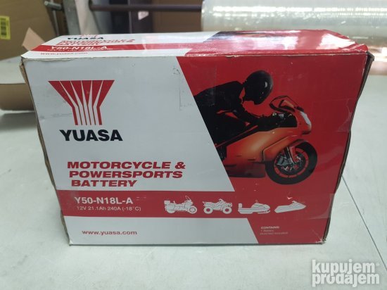 Akomulator za Motore Yuasa Y50-N18L-A