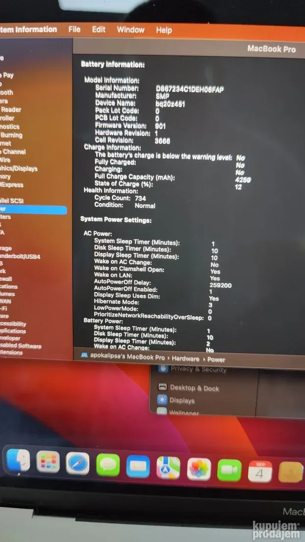 Macbook PRO 13 2017 Core i5 8gb 256ssd 2K retina