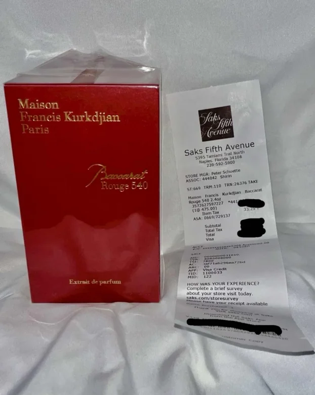 Dekant MFK Baccarat Rouge 540 Extrait de Parfum