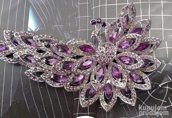 Paun - raskošna narukvica