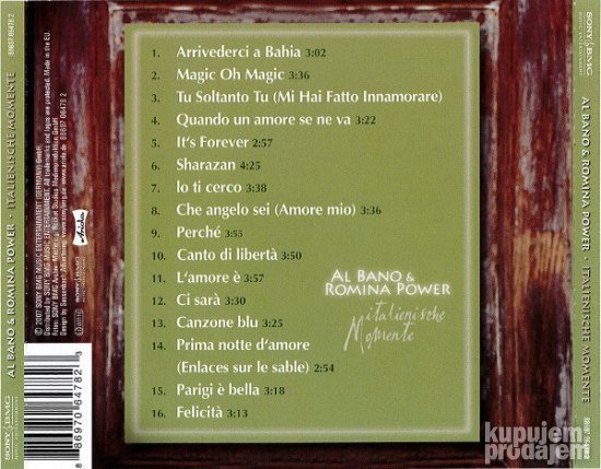 Al Bano and Romina Power/Italian Moments -Hits