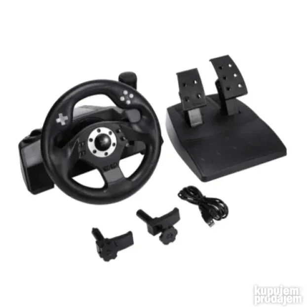 Volan i pedale 7u1 PC, PS, Xbox360, XboxOne, Switch, Android