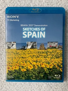 SONY Bravia HD Demonstration Blu Ray Disc
