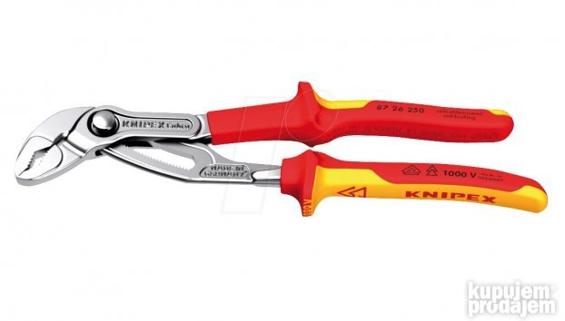KNIPEX IZOLOVANA Klešta za vodenu pumpu 250mm