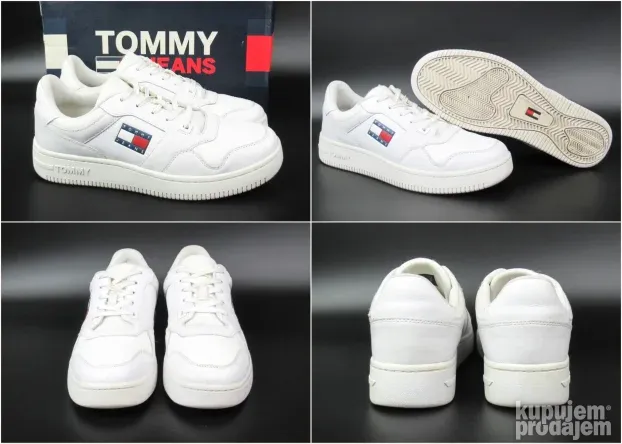 Tommy Hilfiger retro patike KOŽA T3020