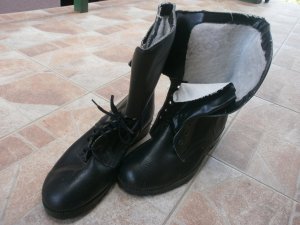 x Vojne Cizme Sa krznom x