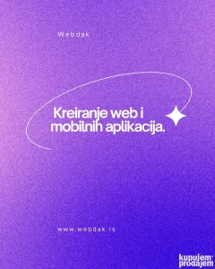 Profesionalna izrada web sajtova i aplikacija - Webdak