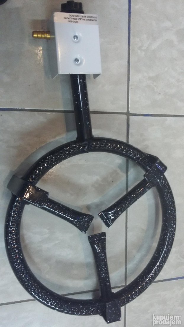 Gorionik reso plinski gas emajl emajliran 2 ringlom 50 cm