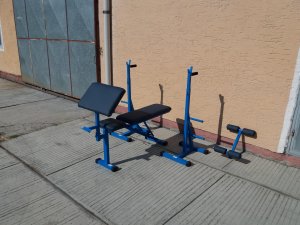 Univerzalna bench klupa+skot+trbusnjaci+stalak+propad+nosaci