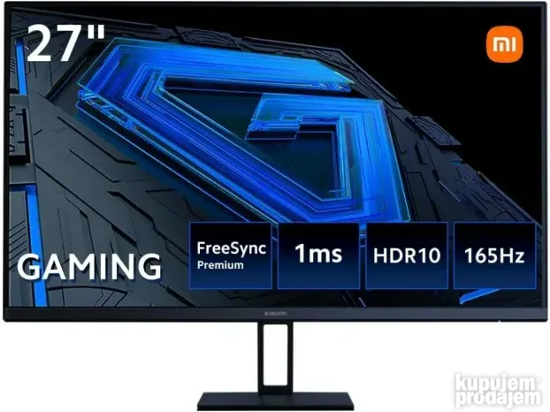Xiaomi G27i 27" GAMING Full HD 165Hz 1ms IPS novo