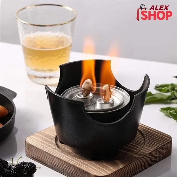 Mini roštilj bez dima sklopivi, prenosivi i idealan za sva