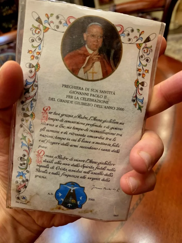 Krst sveto trojstvo, kupljen u vatikanu 2000-te godine