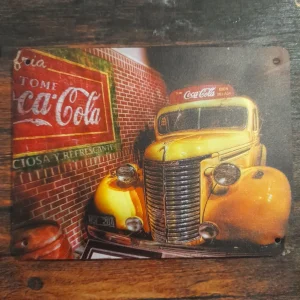 Coca Cola tablica 20x15cm lim