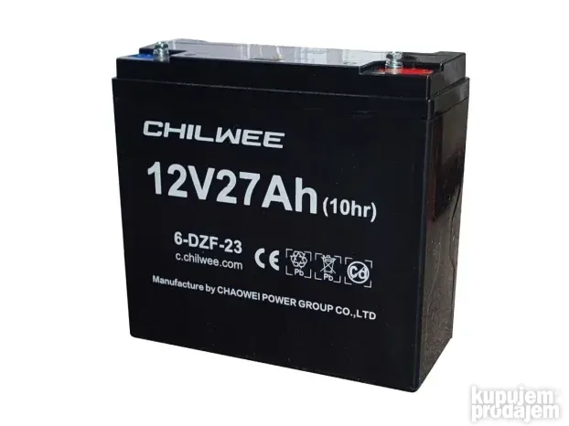 Baterija za električni bicikl 12V 27Ah Grafenska