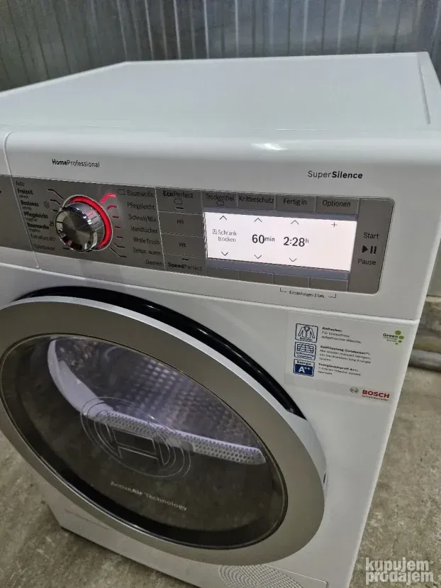 Bosch HomeProfessional Super Silence 8Kg Toplotna Pumpa