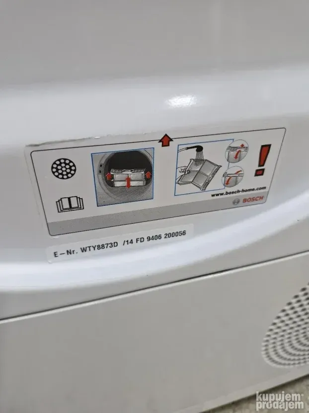 Bosch HomeProfessional Super Silence 8Kg Toplotna Pumpa