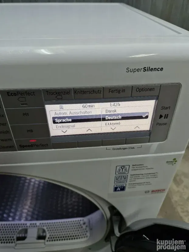 Bosch HomeProfessional Super Silence 8Kg Toplotna Pumpa