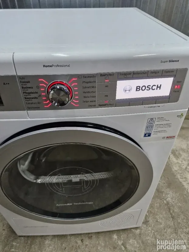 Bosch HomeProfessional Super Silence 8Kg Toplotna Pumpa