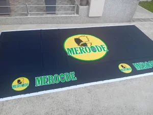 cirada platno crna Meroode 3,20x1,60m kao nova