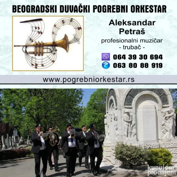 Trubači pogrebni orkestar pleh muzika sahrane