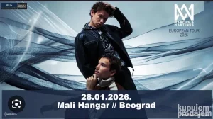 MARCUS AND MARTINUS jedna karta za koncert u Beogradu 28.01.