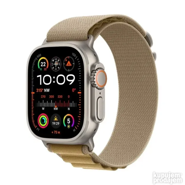 Apple Watch Ultra 2 49mm Tan Alpine Loop