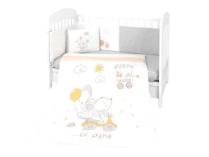Kikka Boo Posteljina sa ogradicom KKB Joyful Mice KKB60072