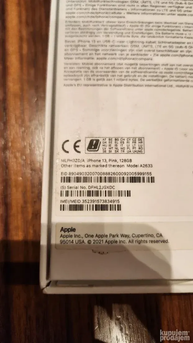 Iphone 13 Pink 128gb 86% bh top stanje!