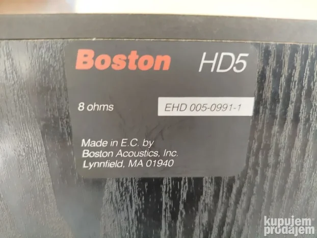 Sansui S-50.  Boston HD-5