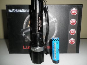 Police LED lampa 10000w
