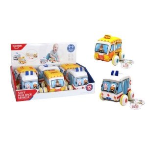 Igračka za bebe mekano vozilo 6/1 HE0254
