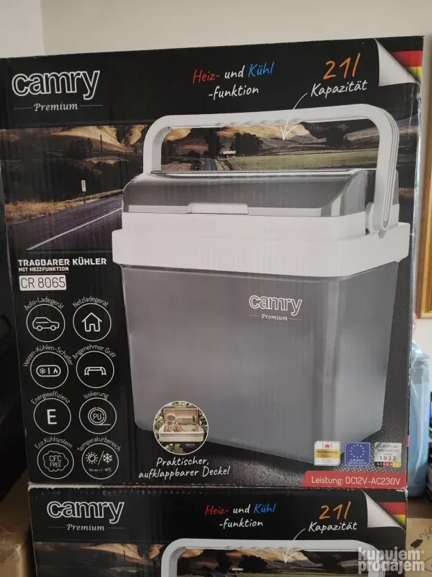 Ručni Električni Frižider Camry 21L - Novo!