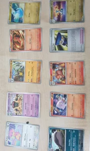 10 Pokémon kartica 2 holo reverse