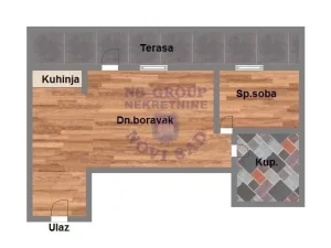 Stari Majur, 2.0 dvosoban, 46 m²