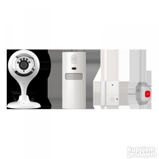 WiFi IP kamera sa alarmnim sistemom - komplet