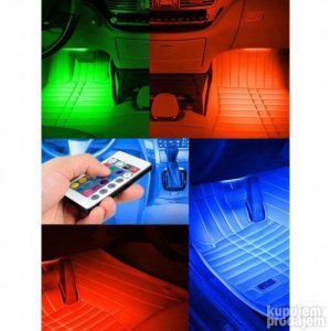 Auto RGB led traka- Ambijentalno svetlo - 12v