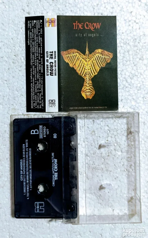 The Crow City Of Angels-Original soundtrack-kaseta