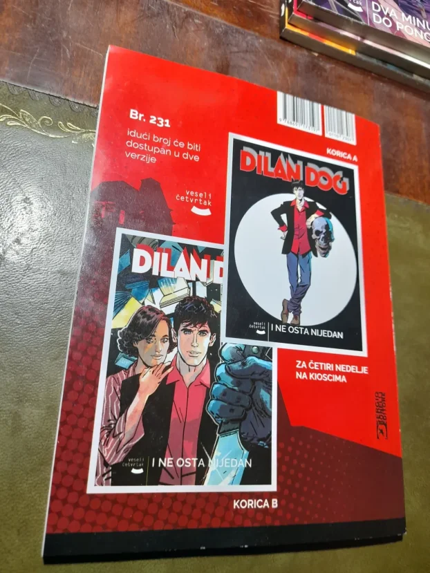 Dylan Dog lot 4 noviji skuplji 223,225,226,230 RAZMENA