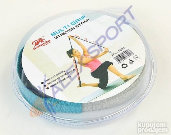 Premium ELASTIČNA Traka Za JOGU Fitness - TRAKA Za Vežbanje