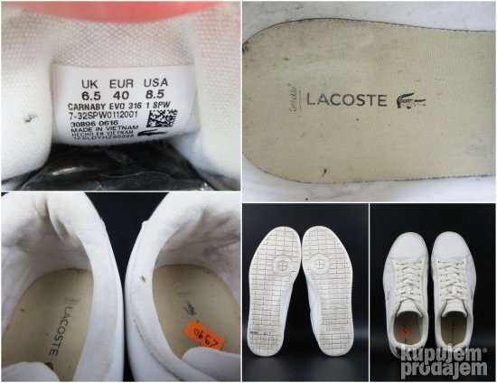 Lacoste Carnaby Evo PATIKE KOŽA ab985