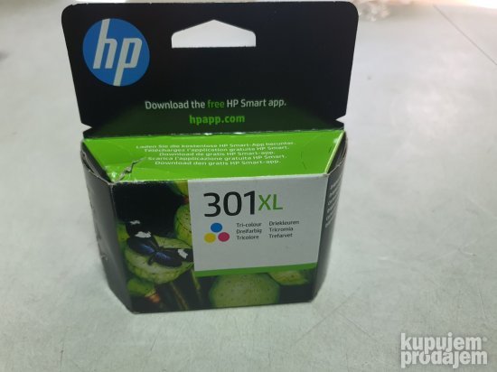 HP Kertridz No.301XL Tri-color - CH564EE