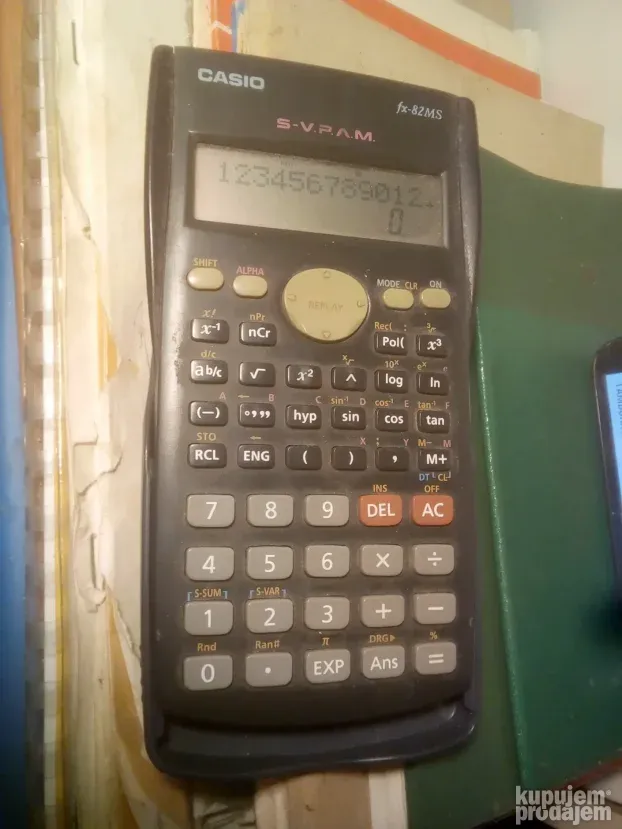 kalkulator racunar CASIO FX-82MS Japan