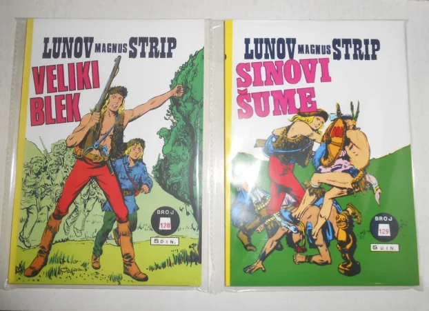 LMS 128 i 129 - Veliki Blek i Sinovi šume (REPRINT)