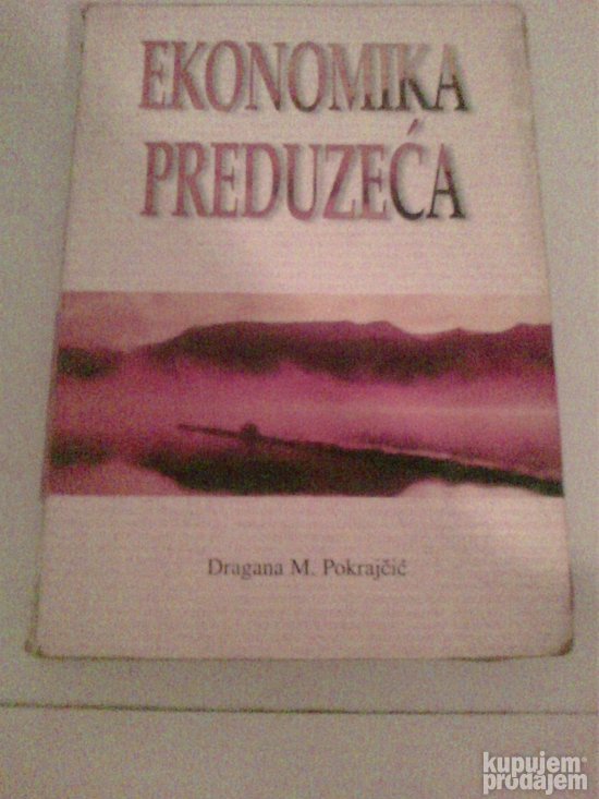 Ekonomika preduzeca Pokrajcic