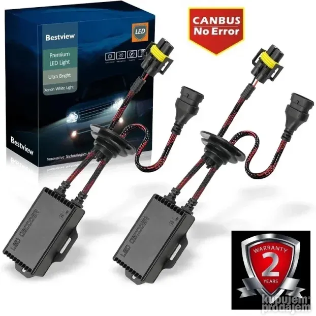 H8/H9/H11 digitalni ponistivaci greske za LED KupujemProdajem